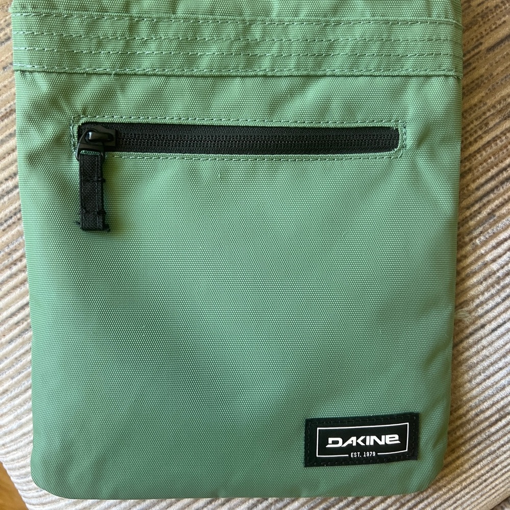 Dakine Olive Belt Bag with Black Accents
